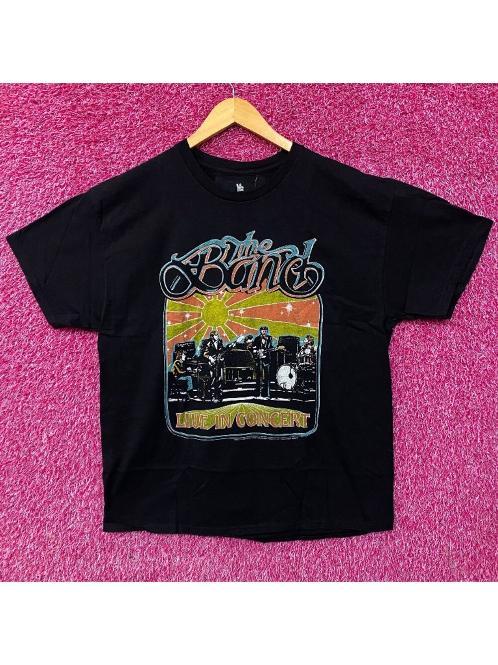 The Band Live in Concert Graphic T-Shirt Large